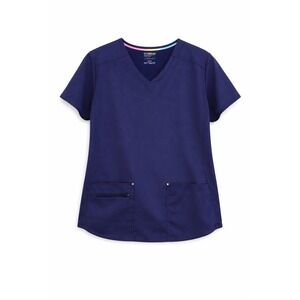 Scrubstar Ultimate Women's Navy Blue Scrub Top Size‎ 3XL Short Sleeve